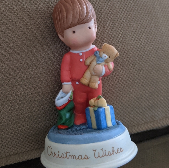 Avon 1987 Christmas Wishes 4" - Picture 1 of 5